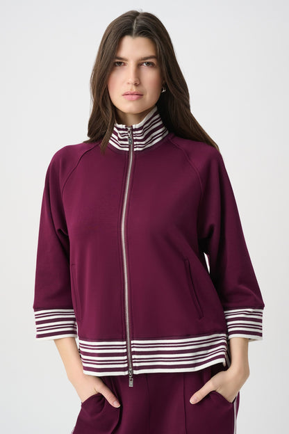 Joseph Ribbkoff - 261617w26 - Elderberry - Sport Top - New