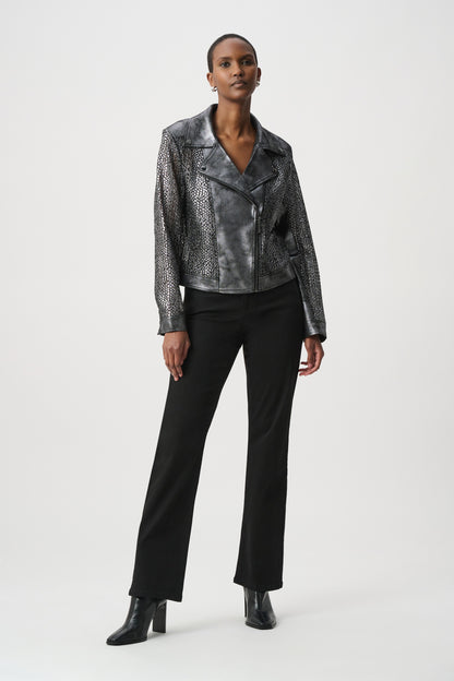 Joseph Ribkoff - 262902 - Black/Gunmetal - Jacket - New
