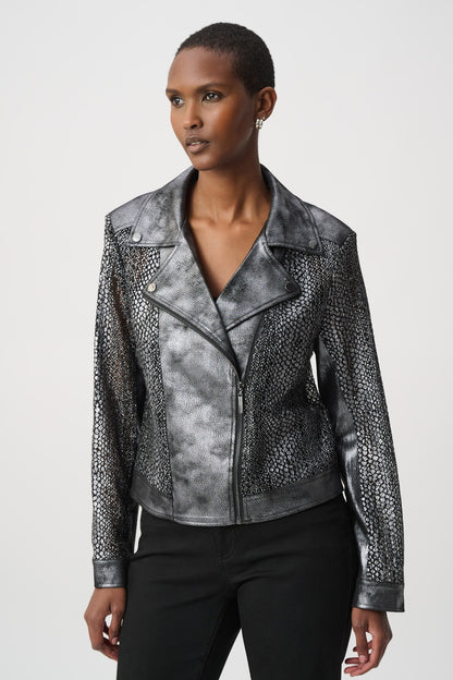 Joseph Ribkoff - 262902 - Black/Gunmetal - Jacket - New