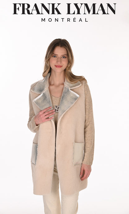Frank Lyman - 263104 - Cream/Silver - Knit Jacket - New