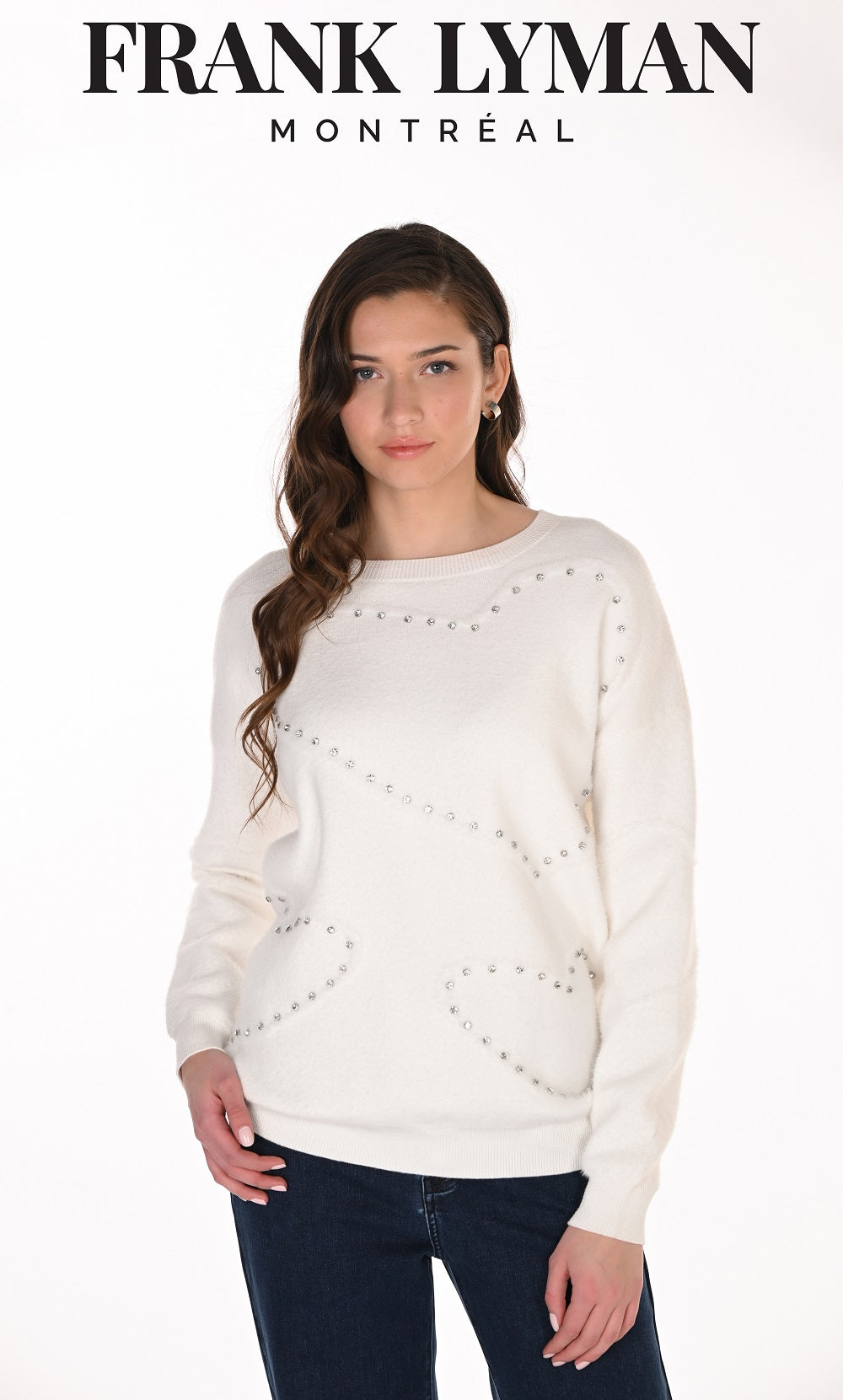 Frank Lyman - 263755 - Off White - Sweater - New