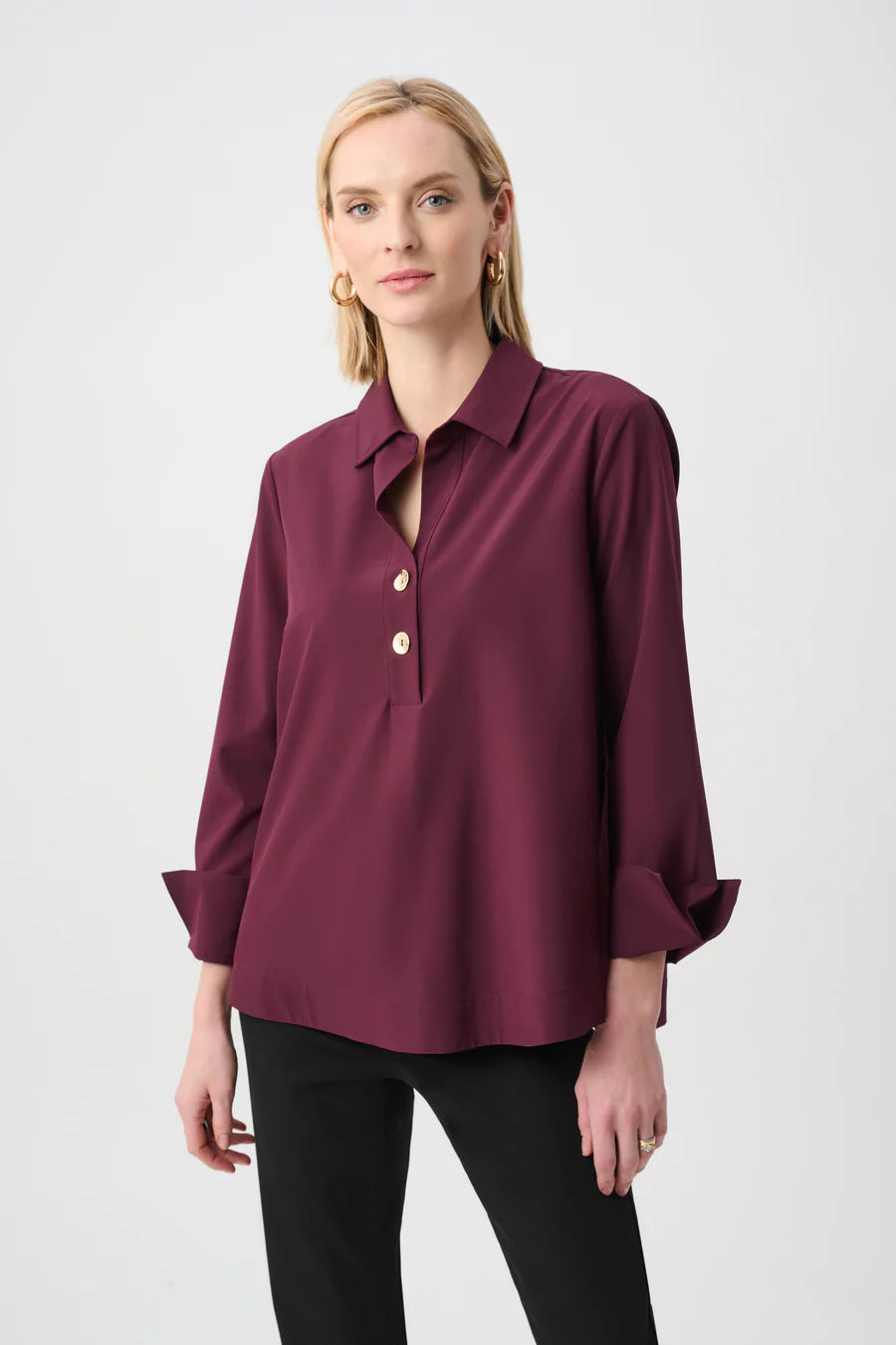 Joseph Ribkoff - 263928 - Blouse -  Elderberry - New