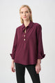 Joseph Ribkoff - 263928 - Blouse -  Elderberry - New