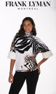 Frank Lyman - 264201 - Ivory/Mocha - Knit Top - New