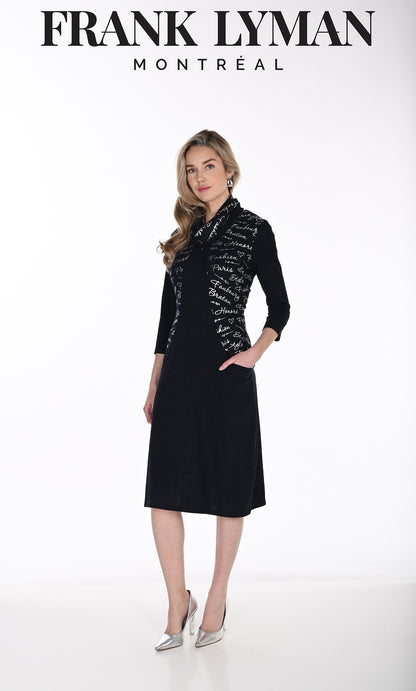 Frank Lyman - 264355 - Navy/Silver - Dress - New