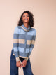 Alison Sheri - A48007 - Blue - Sweater - New