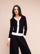 Alison Sheri - A48065 - Black - Sweater - New