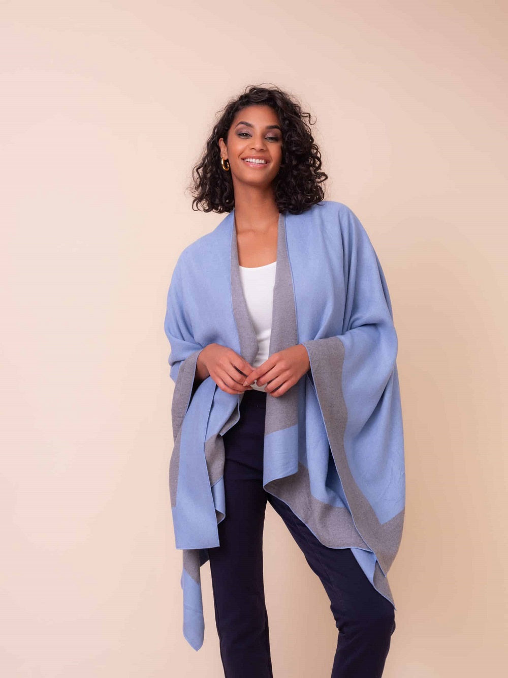 Alison Sheri - Blue/Grey - Wrap Cover - New