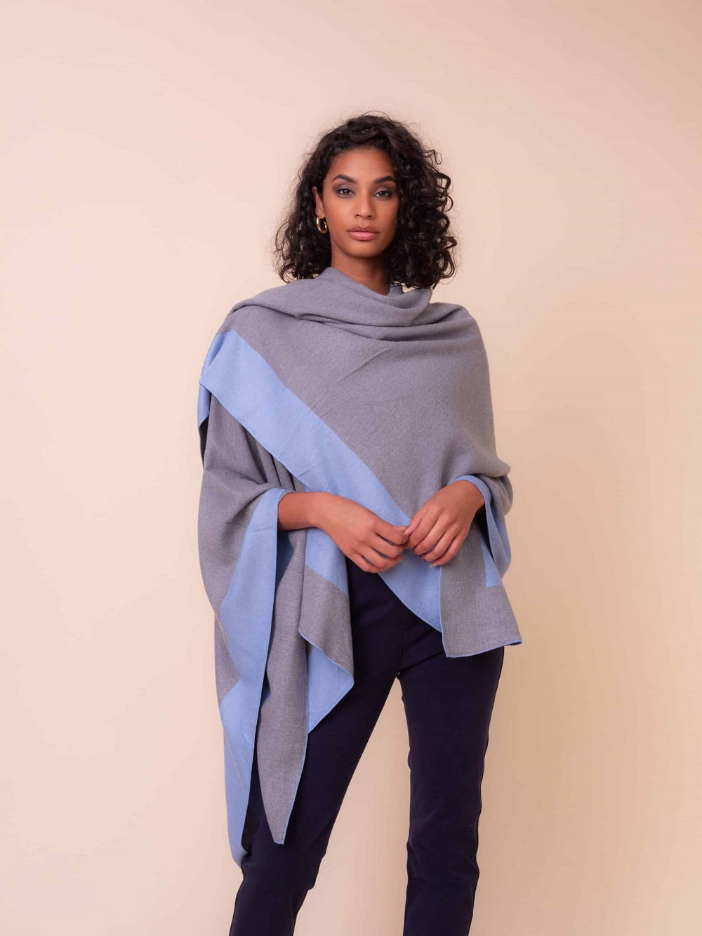 Alison Sheri - Blue/Grey - Wrap Cover - New