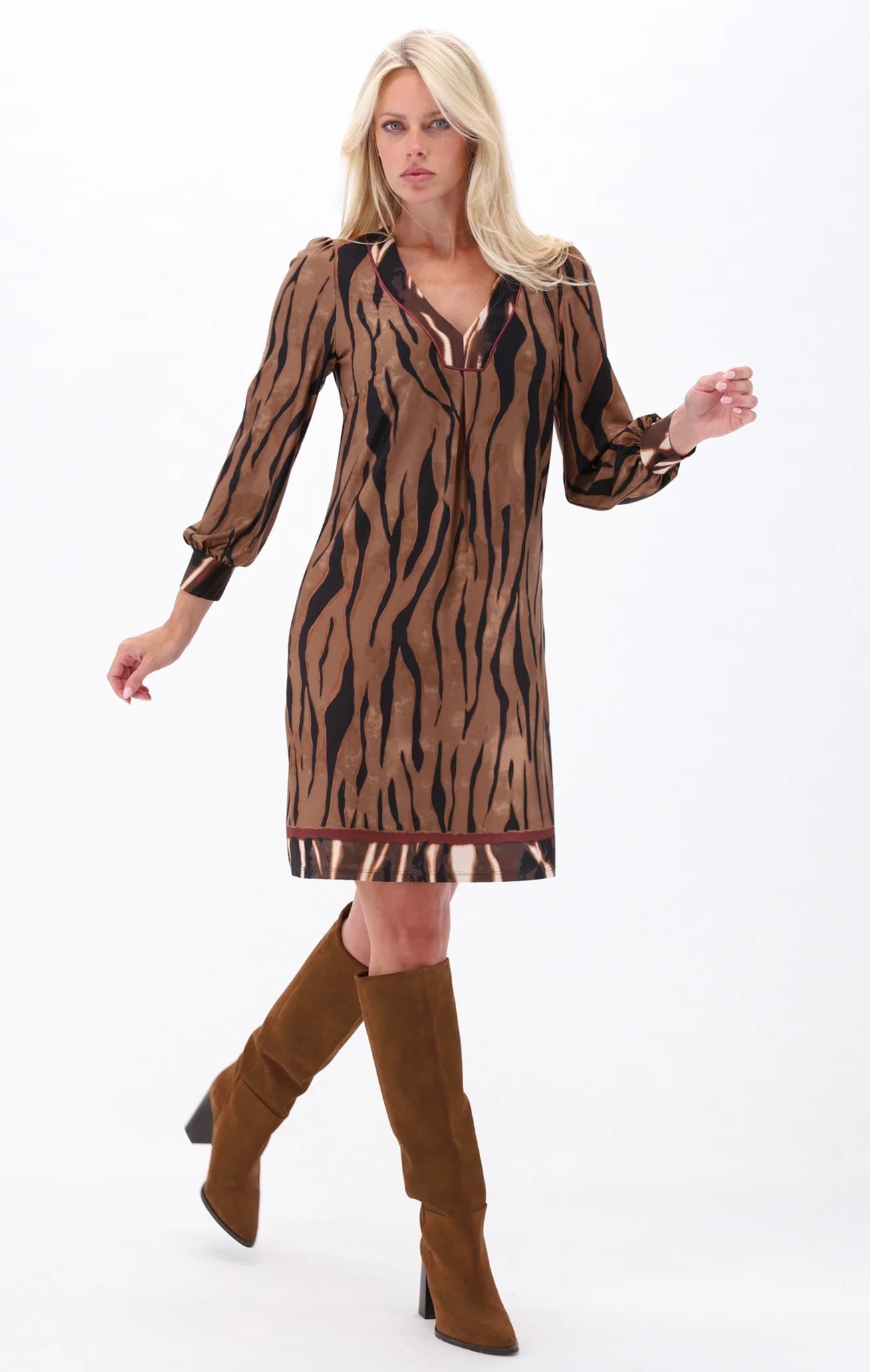 K.Design - D305 - Dress - Animal Dress - New
