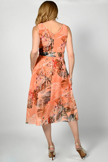 frank-lyman-palm-print-wrap-dress-tangerine-khaki-236140-p8903-170783_image