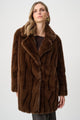 Joseph Ribkoff - 263916 - Faux Fur Coat - Brown - New