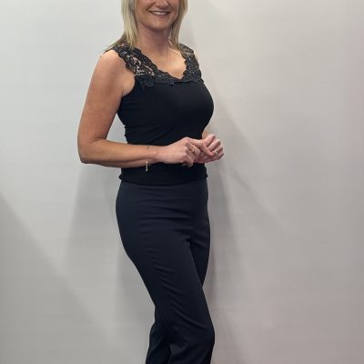 French Collection - Ficelle Navy Long Light Weight Fabric