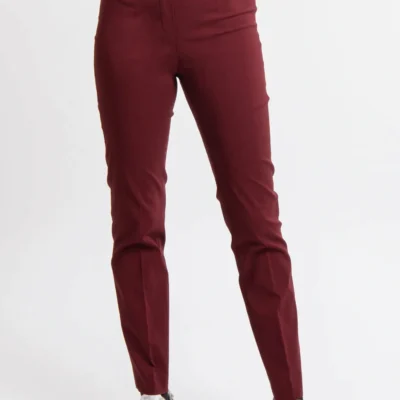 The French Collection - Ficelle Long Trouser - Wine   - New
