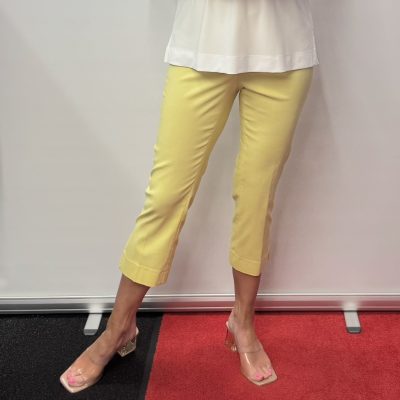 Ficelle - Crop Pant - Yellow