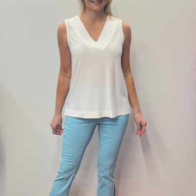 Ficelle - Crop Trouser - Sky Blue - New