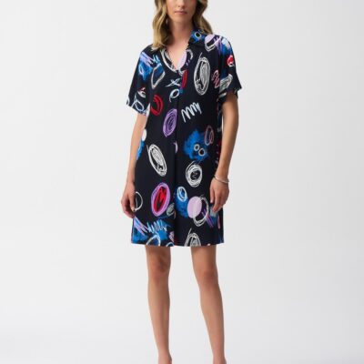 Joseph Ribkoff - 251111 - Dress - Size 18 - 50% Off