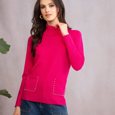 Alison Sheri - A46090 - Sweater - 50% Off last one