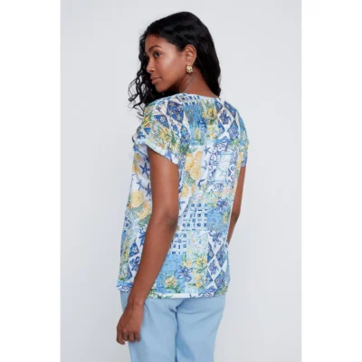 Coco Y Club - 2613117 - Top - ‘Amalfi’ Lace Detail Top