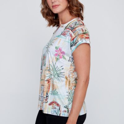 Coco Y Club - 2613118 - Top - Caribbean Lace Detail Top