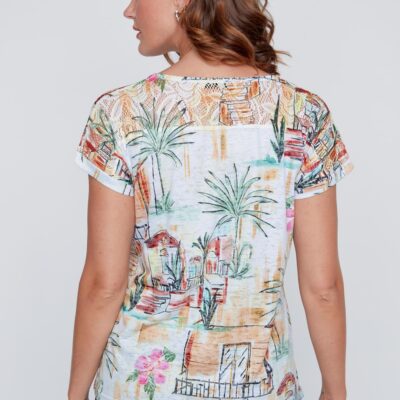 Coco Y Club - 2613118 - Top - Caribbean Lace Detail Top
