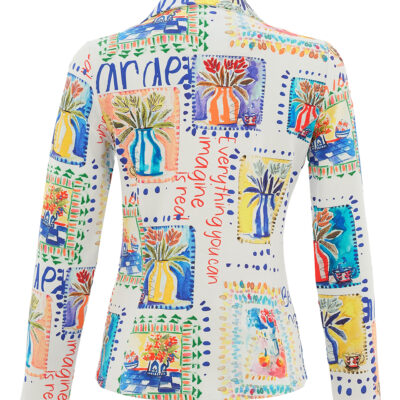 Dolcezza - 26629 - White/Multi - Jacket - New