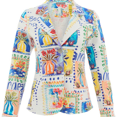 Dolcezza - 26629 - White/Multi - Jacket - New