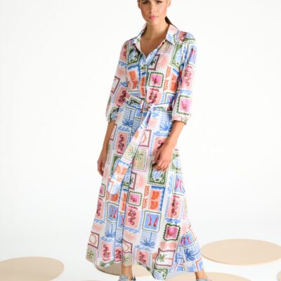 K-Design - C302-PO96 - Maxi Dress - New - In Stock Now