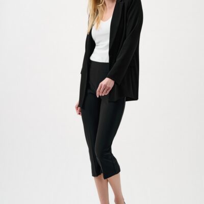 Joseph Ribkoff - C143105CO - Black - Classic Capri Pant - New